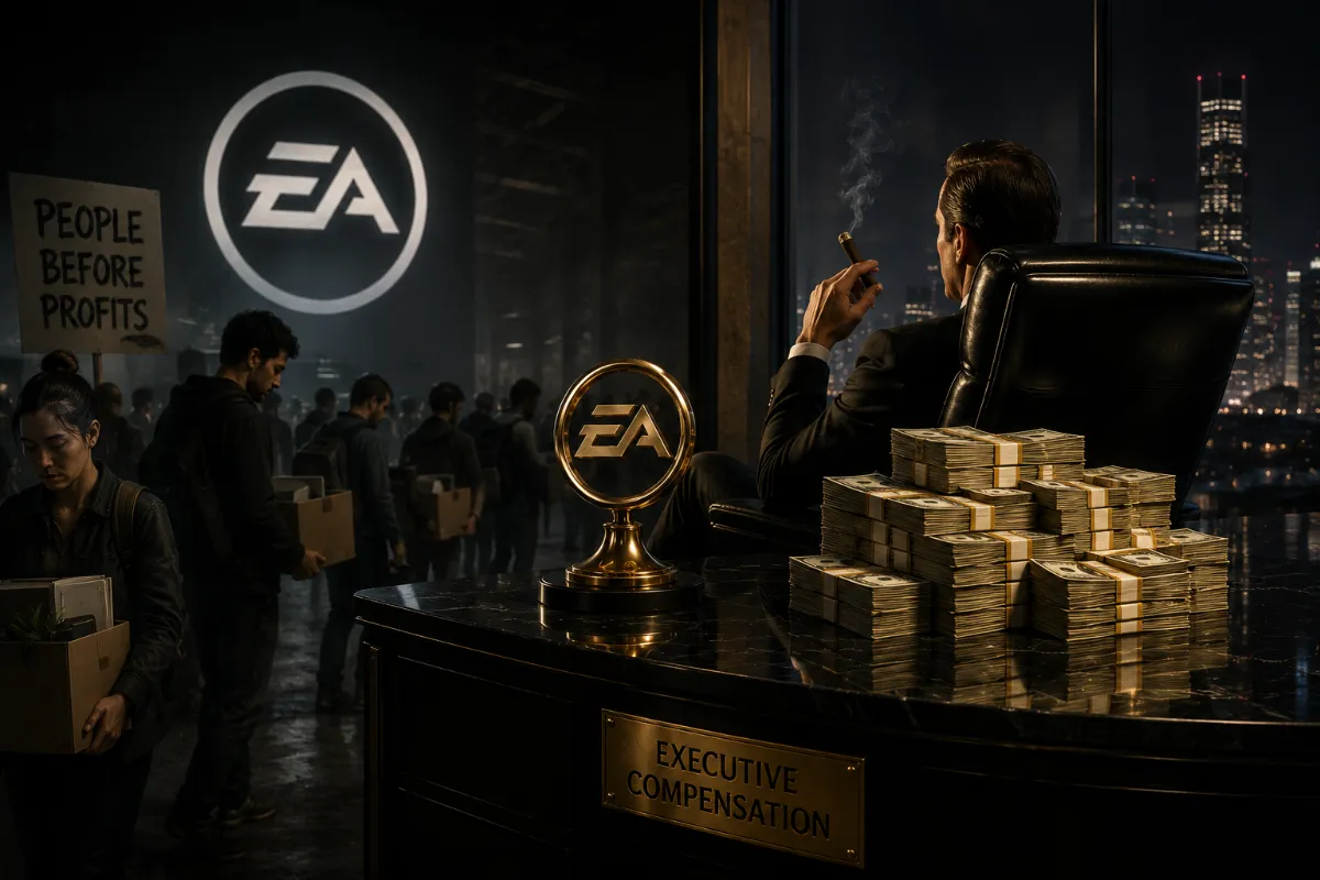EA Executive Compensation Faces Backlash Following Broad Workforce Reductions