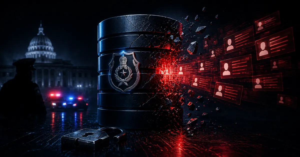 Police National Legal Database Breach Leaks Sensitive Government Contact Data