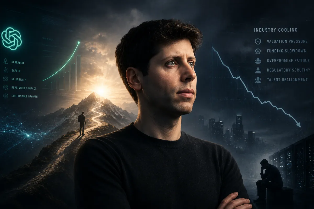 Sam Altman Leads Pivot Toward Measured AI Progress Amid Industry Cooling