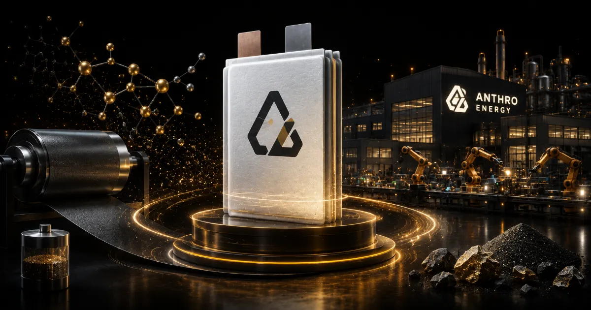 Anthro Energy Scales Solid State Battery Materials Production with New Louisville Manufacturing Hub