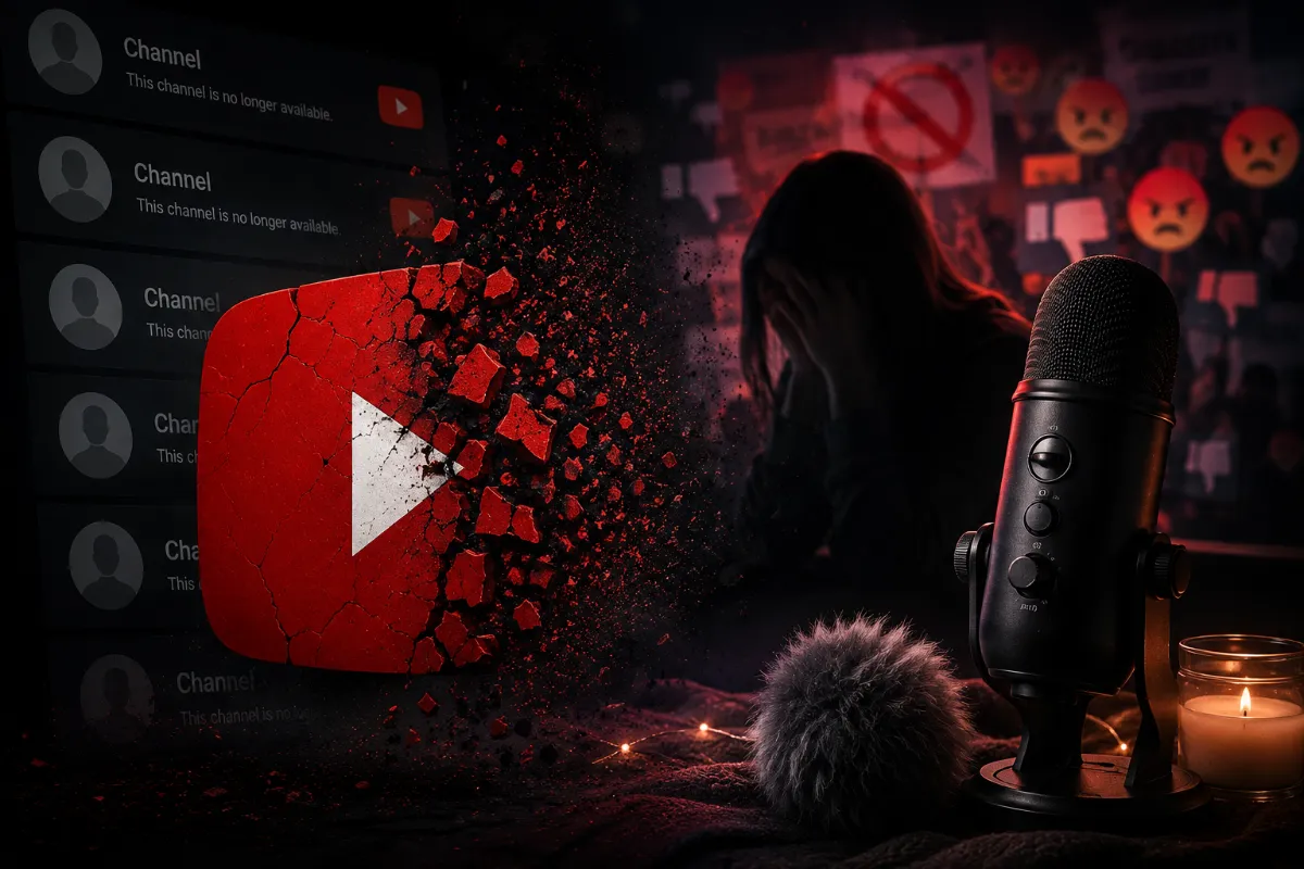 YouTube Purges Top ASMR Channels Triggering Intense Creator Backlash