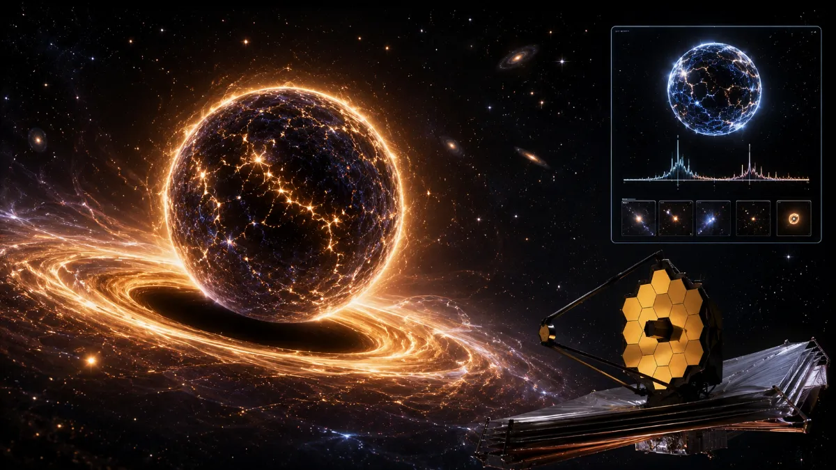 James Webb Telescope Data Validates Existence of Exotic Black Hole Stars