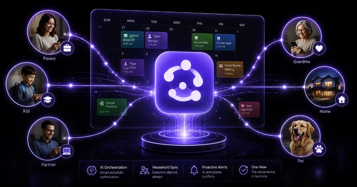 Linkdaze Challenges Traditional Calendar Apps with Household Focused AI Orchestration